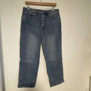 Indigo‎ Thread Co Woman's Jeans Distressed Stretch Size 14 NEW